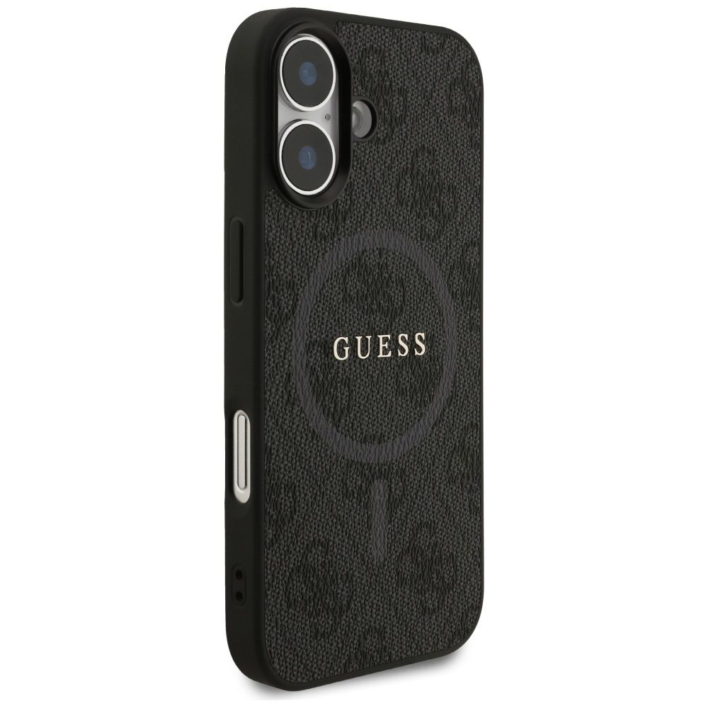 23824ae9887b9c7a32cc5d49bd6cec30 GUESS case for IPHONE 17 compatible with MagSafe GUHMP17SG4GFRK (PU 4G Ring Classic Logo) black