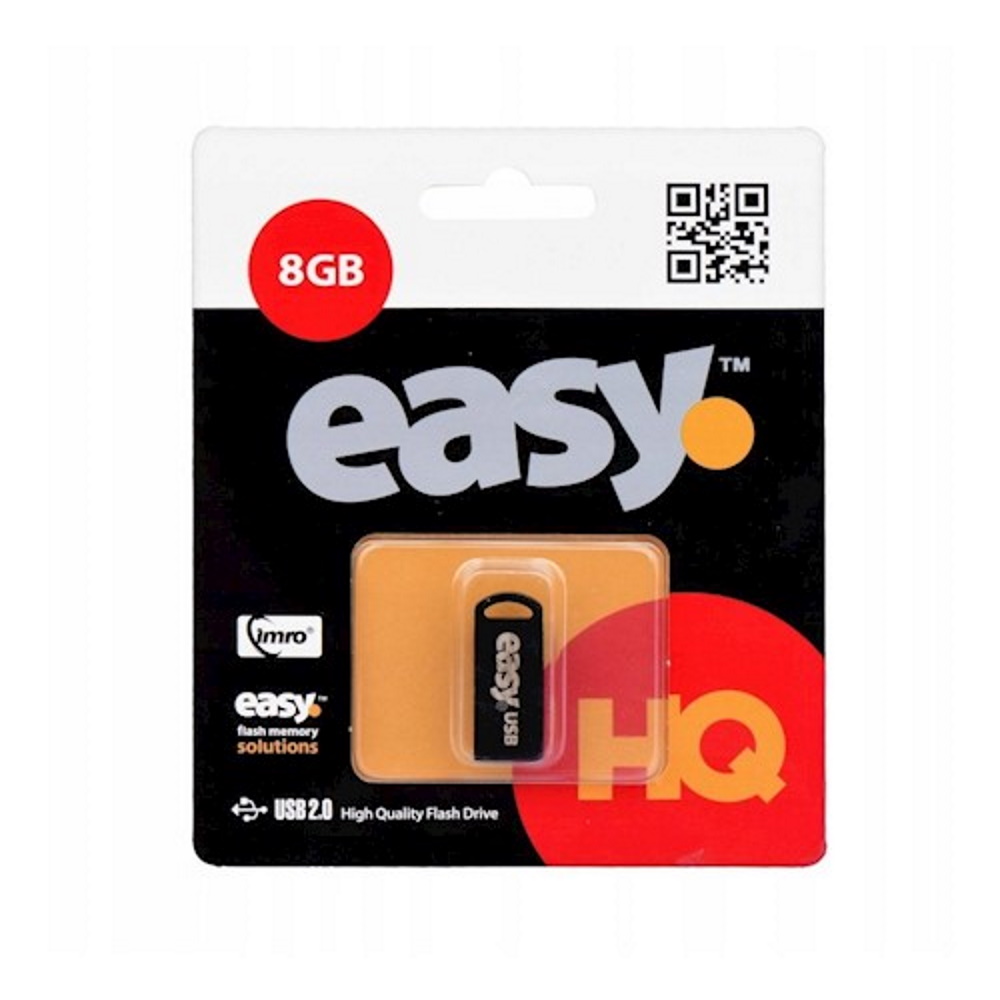 240856_oryg Imro pendrive 8GB USB 2.0 Easy black