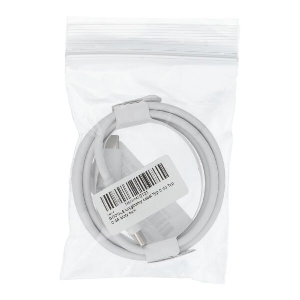 GOOGLE original cable Type C to Type C 3A 1 m white bulk