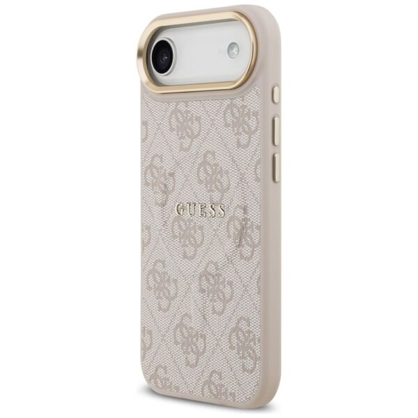 2505fc4a2997e63bb1f5bbcf002cbb31 GUESS case for IPHONE 17 Air compatible with MagSafe GUHMP17MP4MSEGCP (PU 4G W/ Classic) pink