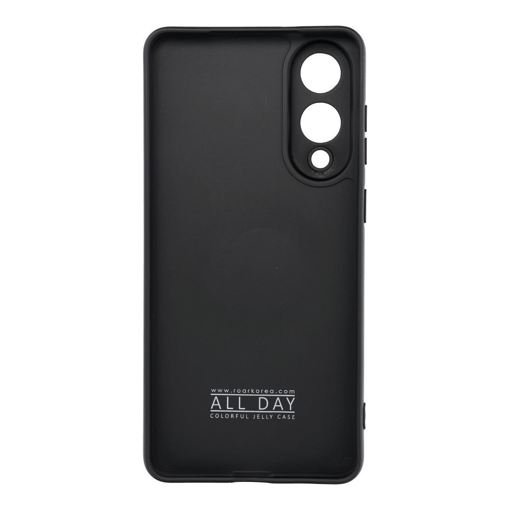 ROAR case COLORFUL JELLY for SAMSUNG S25 Edge black