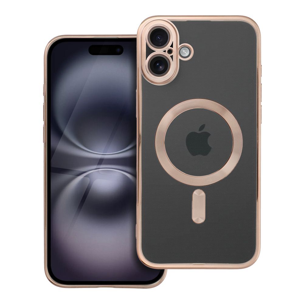 258a3fffc31f782ae333ea176e09b3b4 ELECTRO MAG COVER case compatible with MagSafe for IPHONE 16 Plus brown