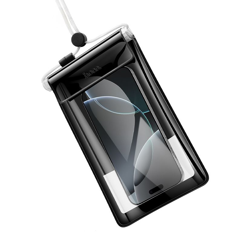 Waterproof case for mobile phone Hoco BAG32 black