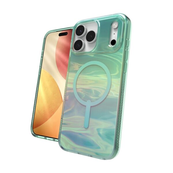ZAGG case MILAN SNAP compatible with MagSafe for IPHONE 17 Pro Max oil slick