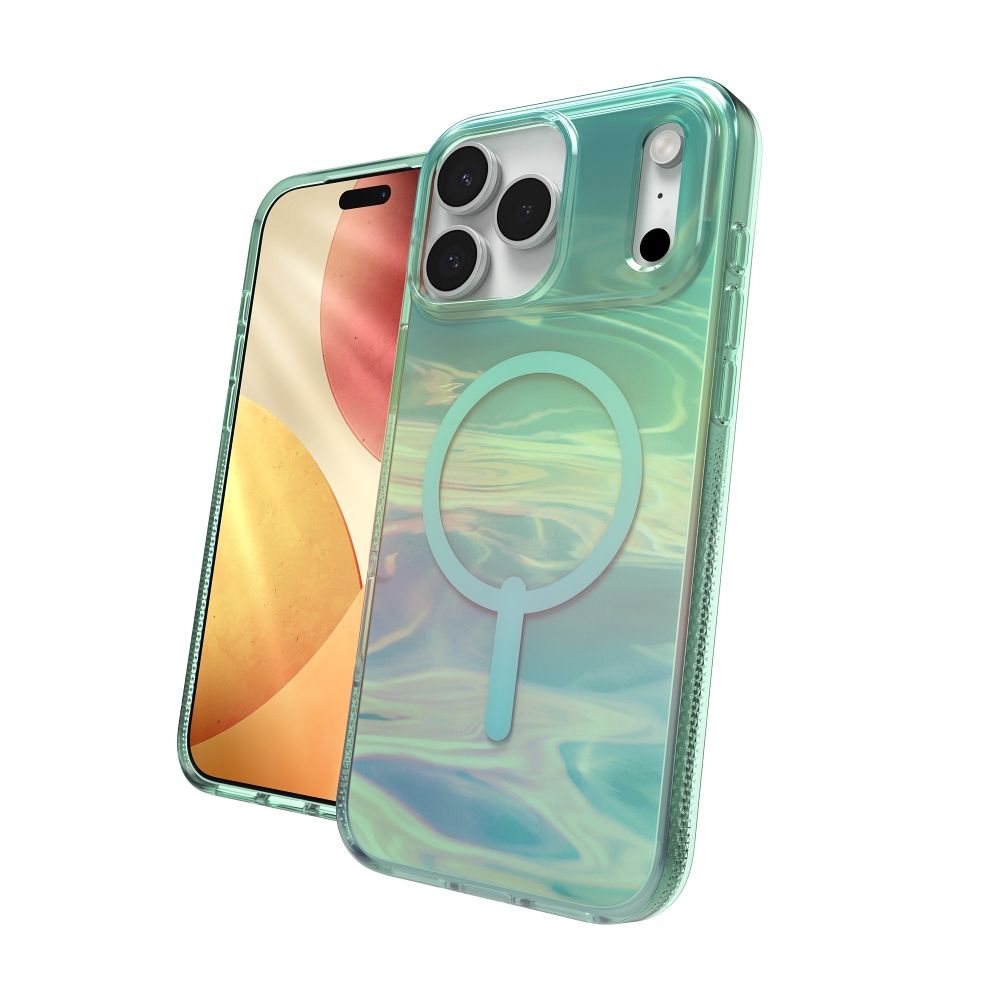 ZAGG case MILAN SNAP compatible with MagSafe for IPHONE 17 Pro Max oil slick