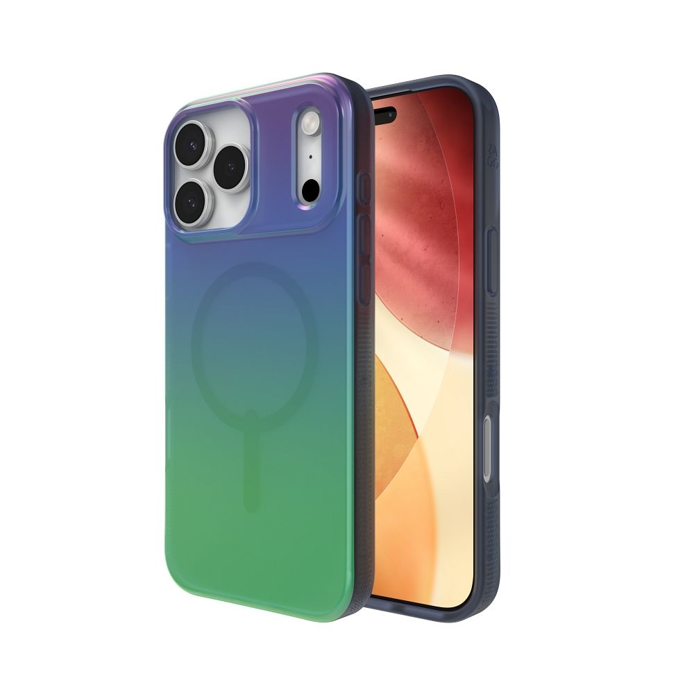 ZAGG case MILAN SNAP compatible with MagSafe for IPHONE 17 Pro Max raven feather