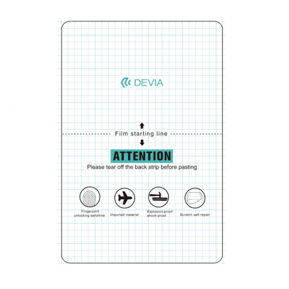 274529_oryg Devia Anticrash foil set for tablets for a cutting machine 20 pcs 22,5 x 32,5 cm
