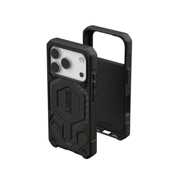 27fa18c1568c859390e0bd99545e815b UAG Urban Armor Gear case MONARCH PRO compatible with MagSafe for IPHONE 17 Pro carbon fiber