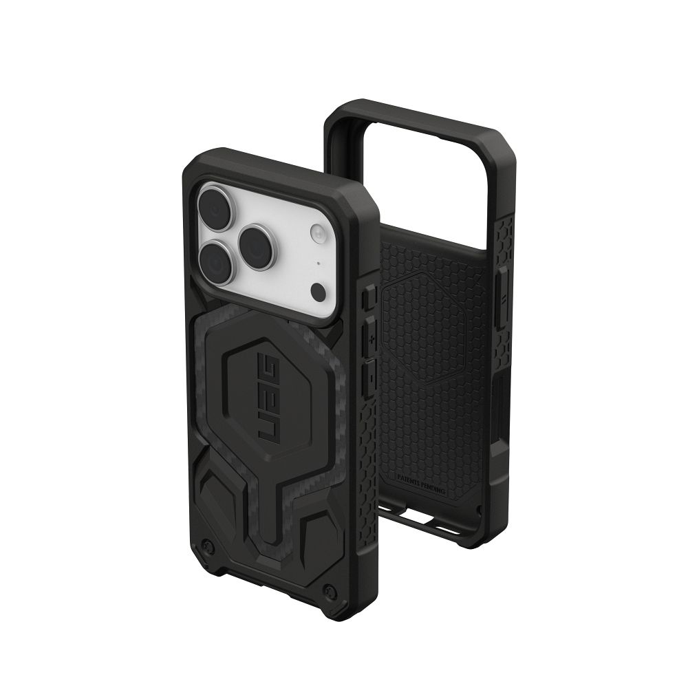 27fa18c1568c859390e0bd99545e815b UAG Urban Armor Gear case MONARCH PRO compatible with MagSafe for IPHONE 17 Pro carbon fiber