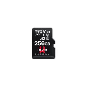 GoodRam memory card IRDM 128GB microSD UHS-I U3 A2 V30 with adapter