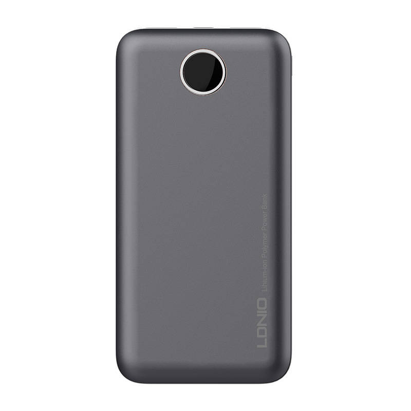 Powerbank LDNIO PQ10, 2xUSB, 22.5W, 10000mah (szary)