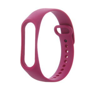 Silicone band for Xiaomi Mi Band 3 / 4 raspberry
