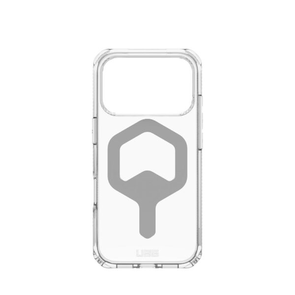 UAG Urban Armor Gear case PLYO compatible with MagSafe for IPHONE 17 Pro ice / silver