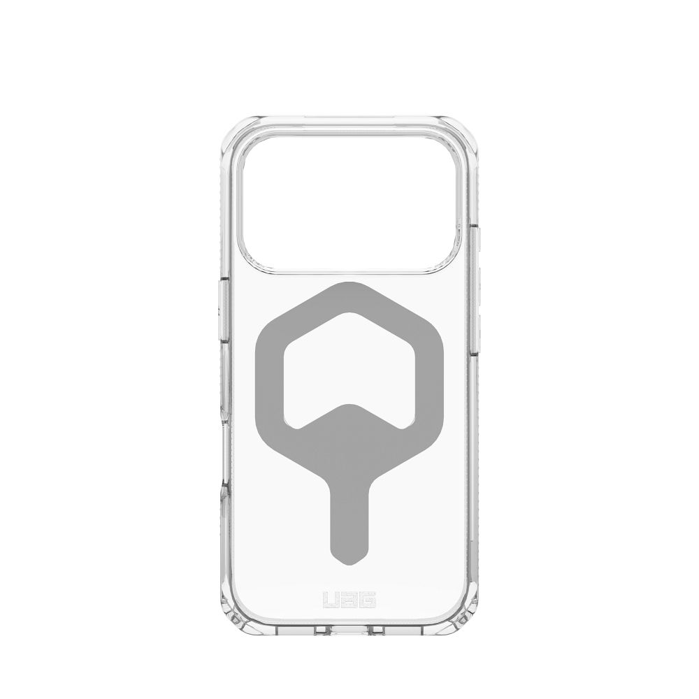 UAG Urban Armor Gear case PLYO compatible with MagSafe for IPHONE 17 Pro ice / silver