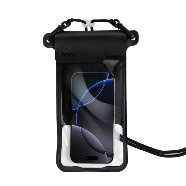 Waterproof case for mobile phone Hoco BAG31 black