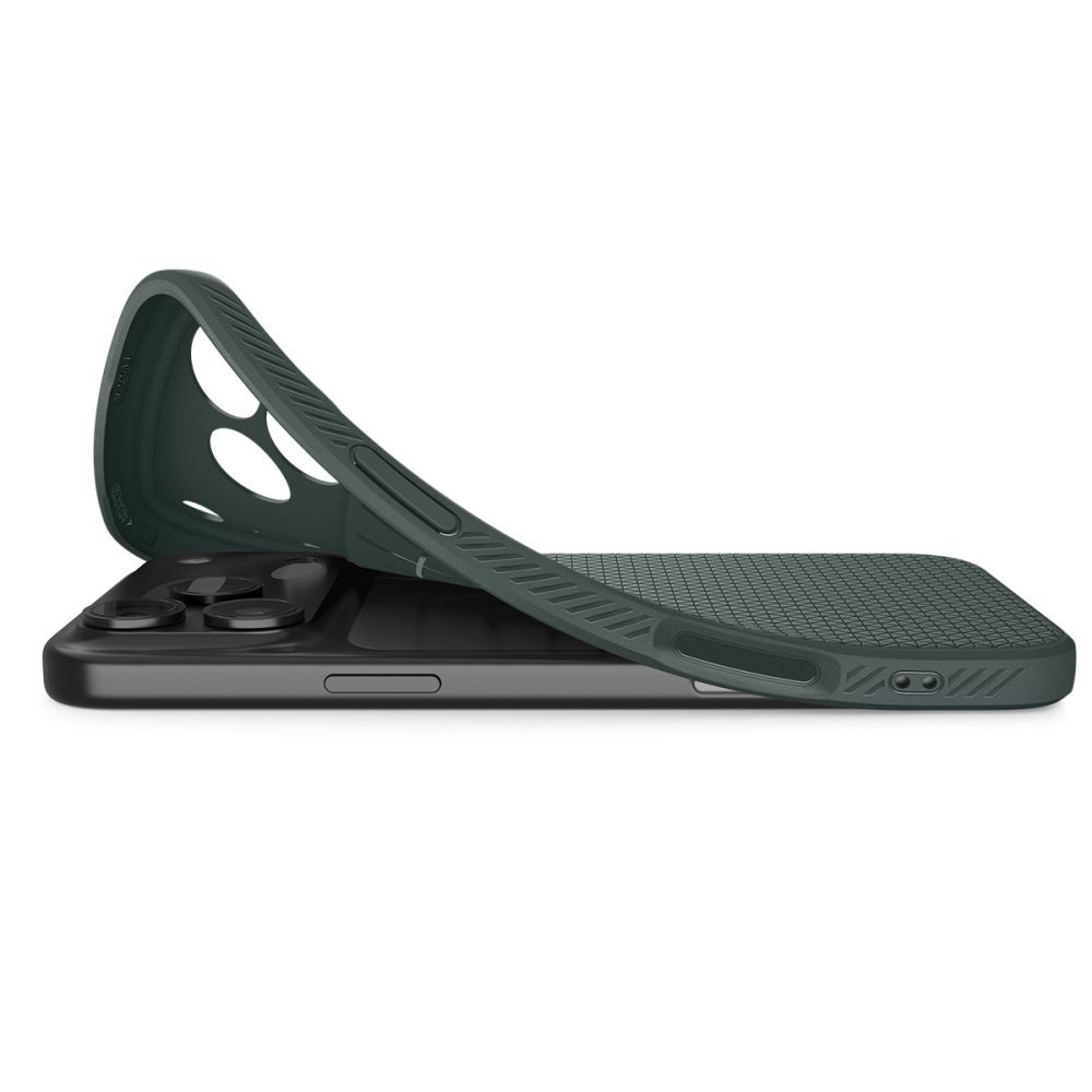 2a0f8170d0aaf3f76d023936e5655619 SPIGEN case LIQUID AIR for IPHONE 17 Pro Max abbys green