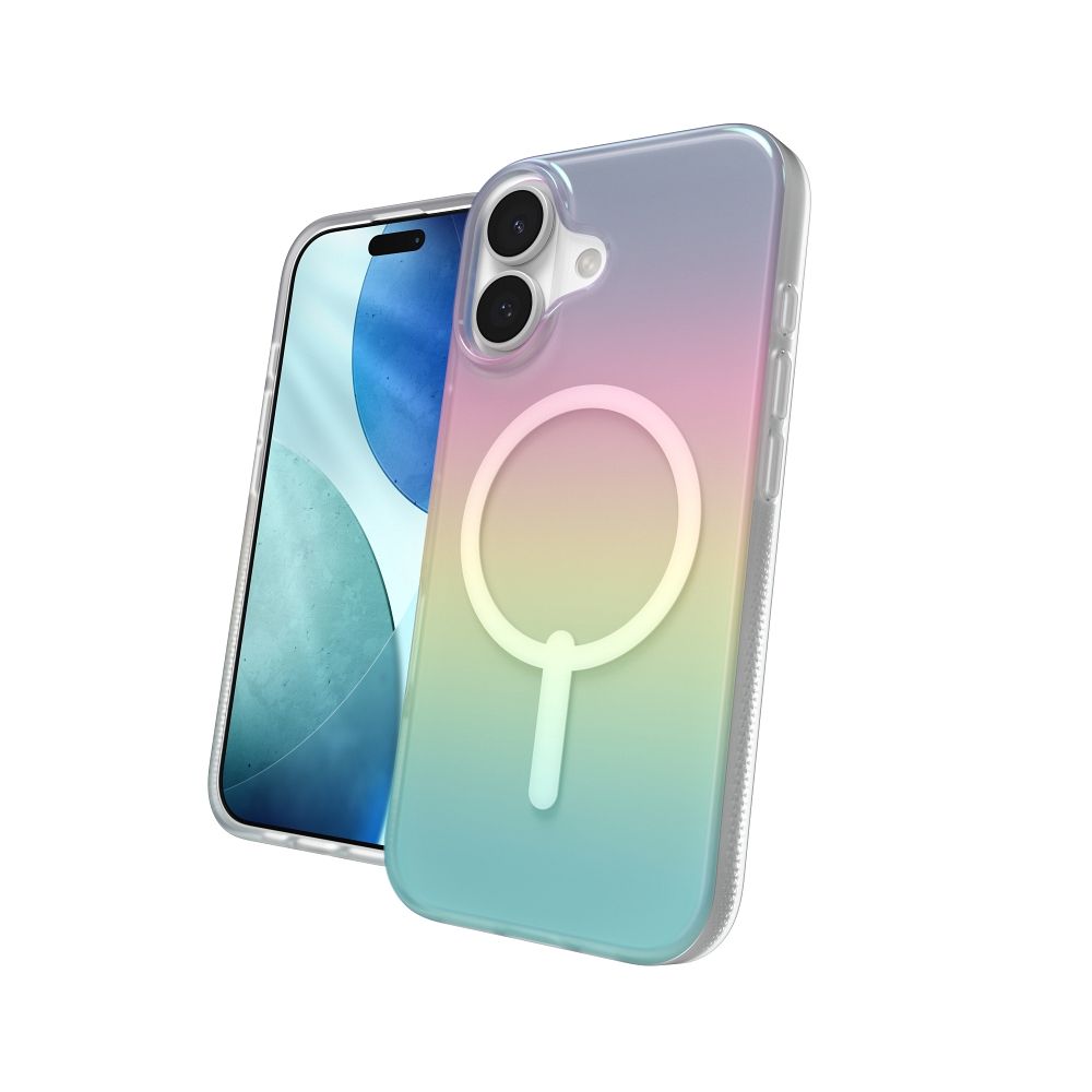 ZAGG case MILAN SNAP compatible with MagSafe for IPHONE 17 iridescent