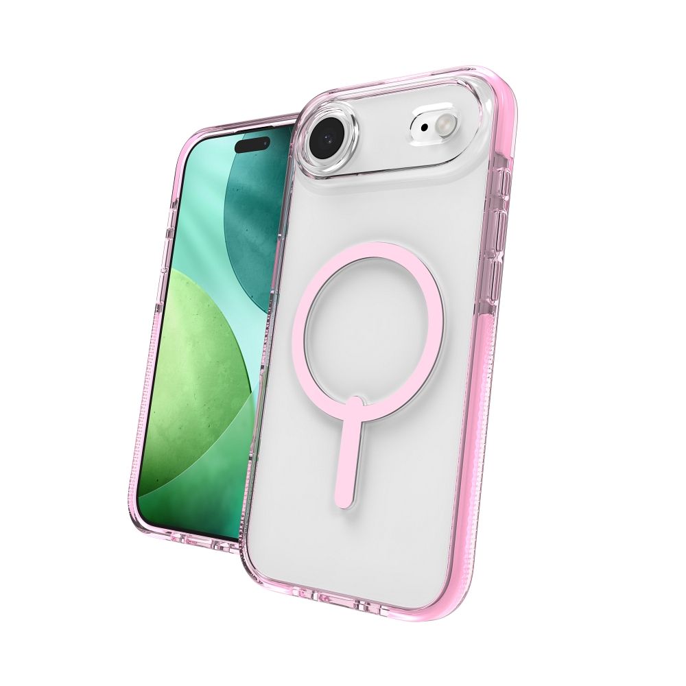 ZAGG case SANTA CRUZ SNAP compatible with MagSafe for IPHONE 17 Air pink sorbet