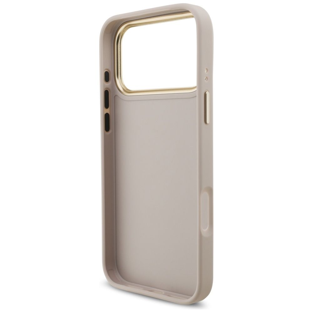 2c7b9f8459c449fb47587d184cb30baa GUESS case for IPHONE 17 Pro Max GUHCP17XP4G4BCSP (PU W/ Big 4G Classic & Big Strap Metal Buttons) pink