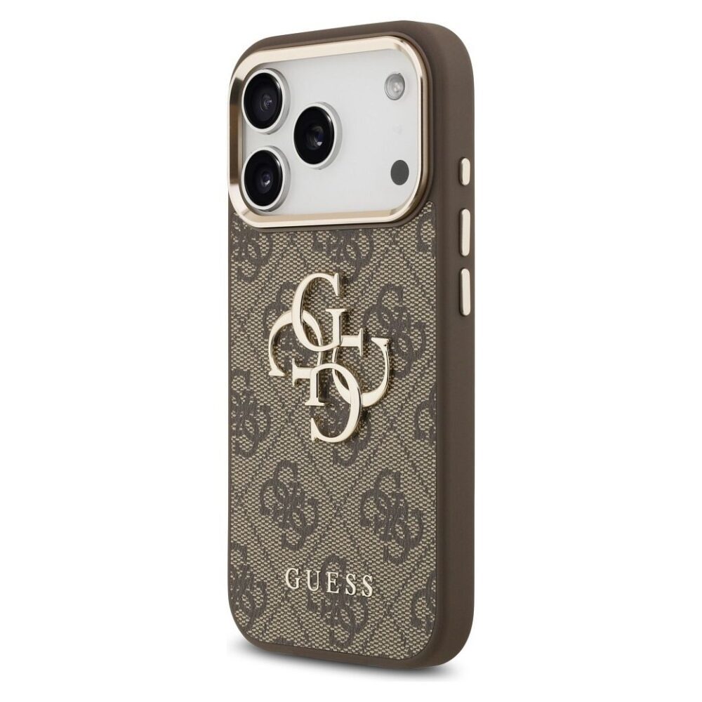 2d654b71cd305815340e5220c9fe7643 GUESS case for IPHONE 17 Air GUHCP17M4GMGCGR (PU W/ Big 4G Classic Logo) gold black