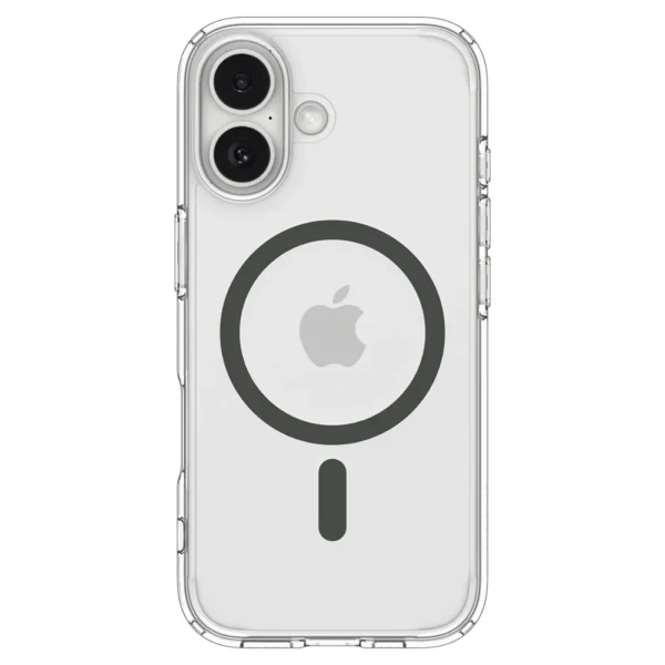 2e243d30ef03e26e75b4b9d4bbffa264 SPIGEN case ULTRA HYBRID MAG compatible with MagSafe for IPHONE 17 clear graphite