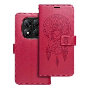 MEZZO Book case for XIAOMI Redmi Note 14 PRO 5G / 14 PRO PLUS 5G dreamcatcher magenta