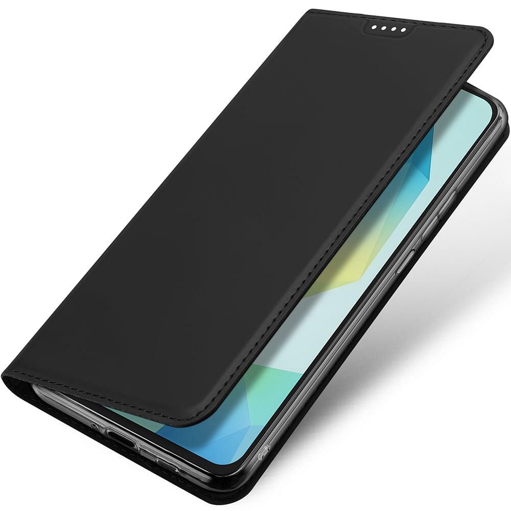 DUX DUCIS wallet case SKIN PRO for SAMSUNG A17 5G black