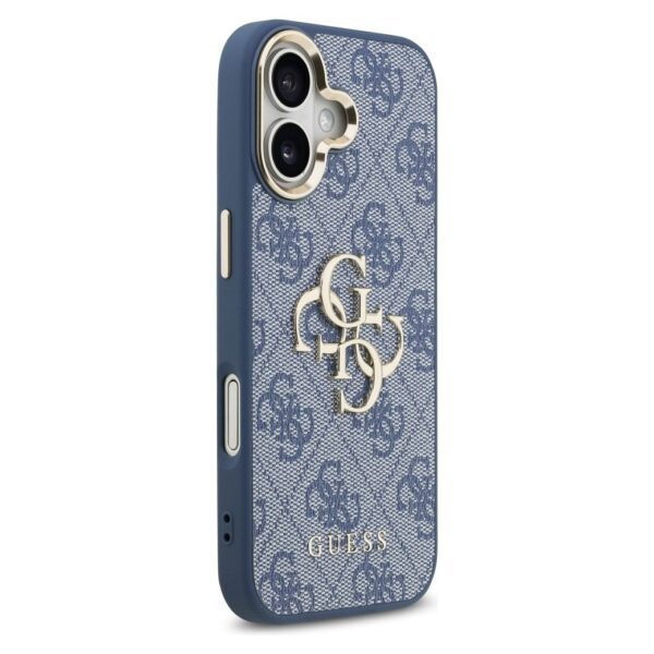 302e106998aee7ca7625c7a063cac0bf GUESS case for IPHONE 17 GUHCP17S4GMGCBL (PU W/ Big 4G Classic Logo) gold blue