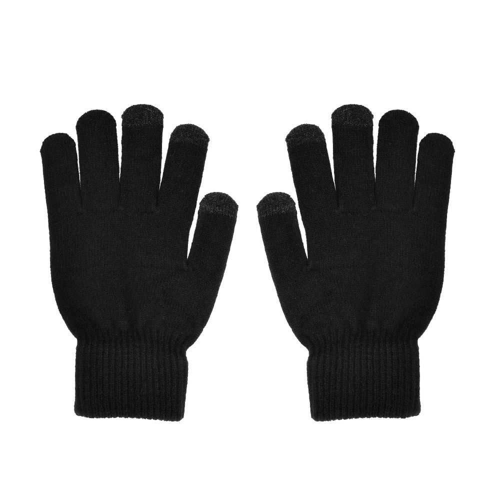 30f46e2c844e7731bfdbf694672f2798 Touch screen gloves TRIANGLE for Woman black