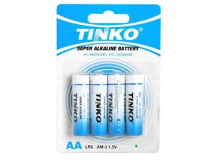 Alkaline battery TINKO AA/LR6 4pcs/blister.