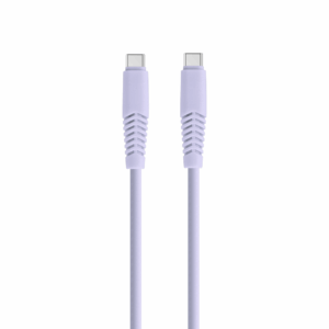 Setty cable USB-C - USB-C 1,5 m 2,1A KSC-C-1.529 lilac