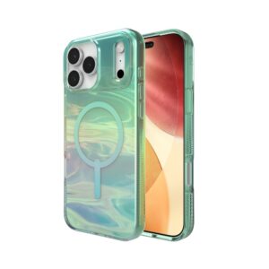 ZAGG case MILAN SNAP compatible with MagSafe for IPHONE 17 Pro Max oil slick