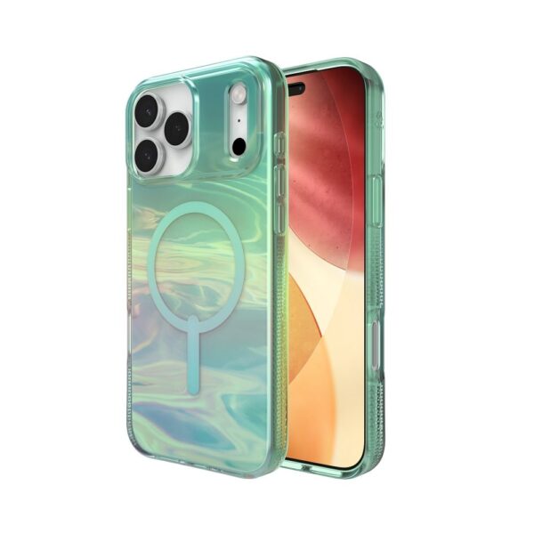 ZAGG case MILAN SNAP compatible with MagSafe for IPHONE 17 Pro Max oil slick