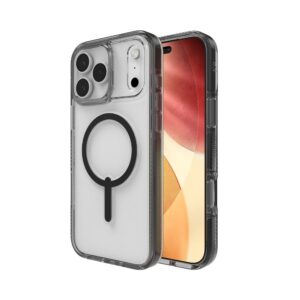 ZAGG case SANTA CRUZ SNAP compatible with MagSafe for IPHONE 17 Pro Max jet black