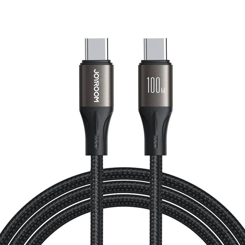 Kabel Joyroom Light-Speed USB-C do USB-C  SA25-CC5 , 100W , 1.2m (czarny)