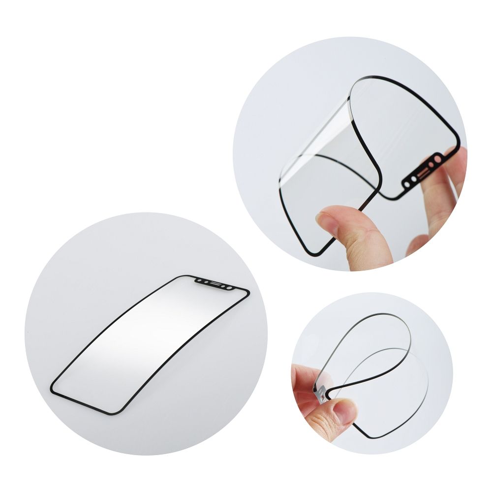33dca689188068e33e1a925d5bc4a5e3 Bestsuit Flexible Hybrid Glass 5D for Apple iPhone 12 mini black
