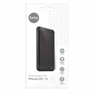 Setty tempered glass 2,5 D for iPhone XR / 11