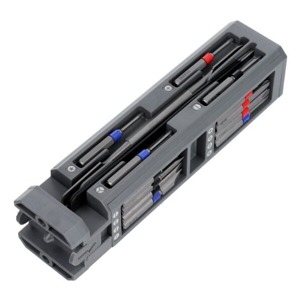 34e53db8382a831cbab34ee63b0d9635 Set of service screwdrivers, 30-in-1 aluminum bits