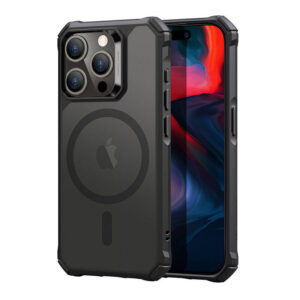 Etui ESR Air Armor do iPhone 15 Pro, Magsafe (czarne)