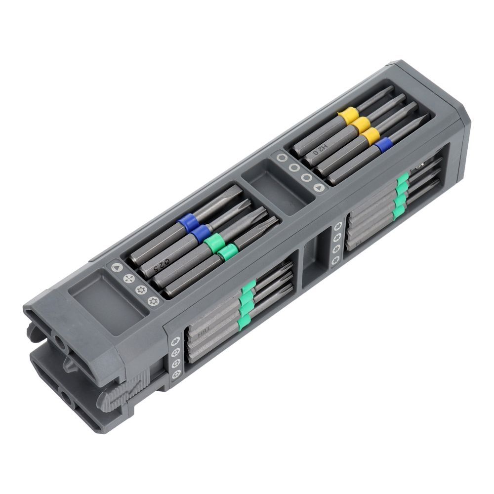 361cf77f088ea059c80dd53104acee23 Set of service screwdrivers, 30-in-1 aluminum bits