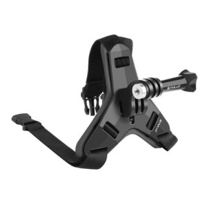 Mocowanie na podbródek do kasku PULUZ do kamer sportowych (m.in X5 / X4, Osmo Action 5 Pro) PU579B