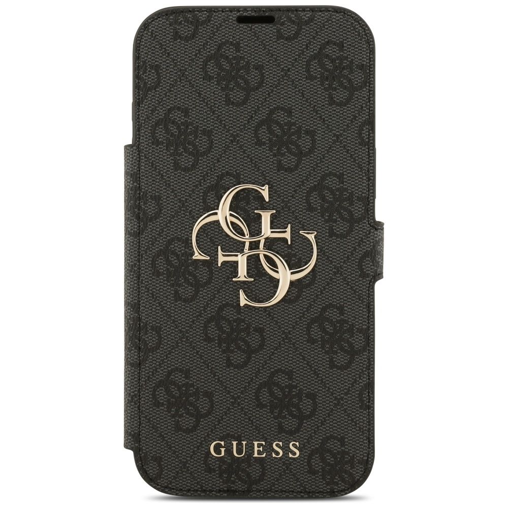 36c21d482662e1357af955ddfba60929 GUESS book case for IPHONE 17 Pro Max GUBKP17X4GMGGR (PU 4G Metal Logo) black
