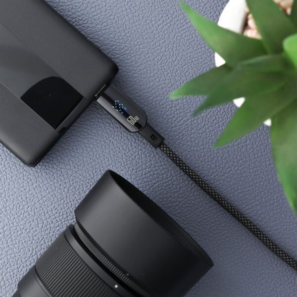 36f23d229f7cba564e297d1c8df14714 FORCELL F-ENERGY C274 cable Type C to Type C QC4.0 PD 3A 60W Digital 1,2 m black