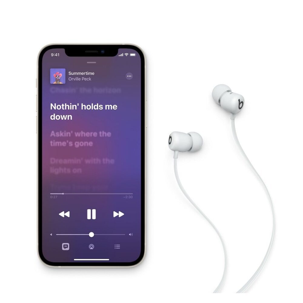 Wireless earphones Beats Flex MYME2EE/A smoke gray