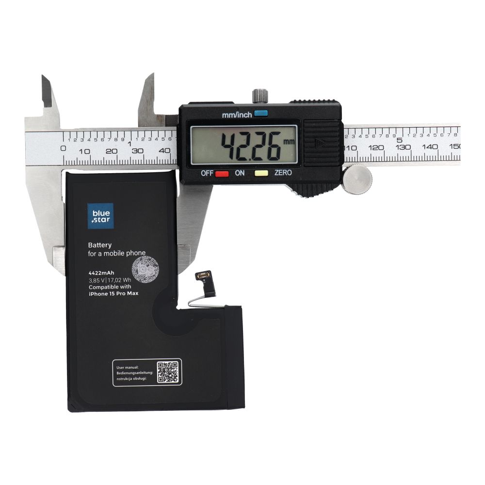 Battery for iPhone 15 PRO MAX 4422 mAh Blue Star HQ