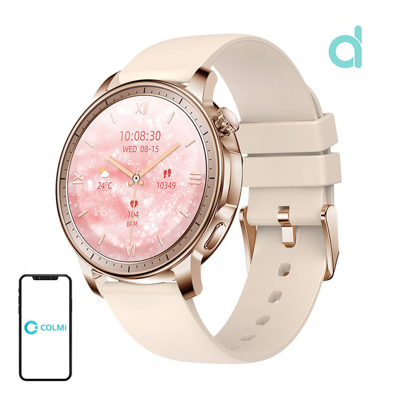 Smartwatch Colmi V65 (Złoty)