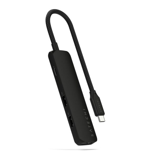 SATECHI adapter HUB 4in1 Type C ST-P4SK black