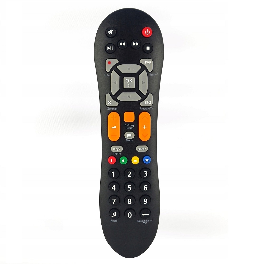 387743_oryg Remote controller for HD7000/HD5000/ HD3000 no logo, orange buttons