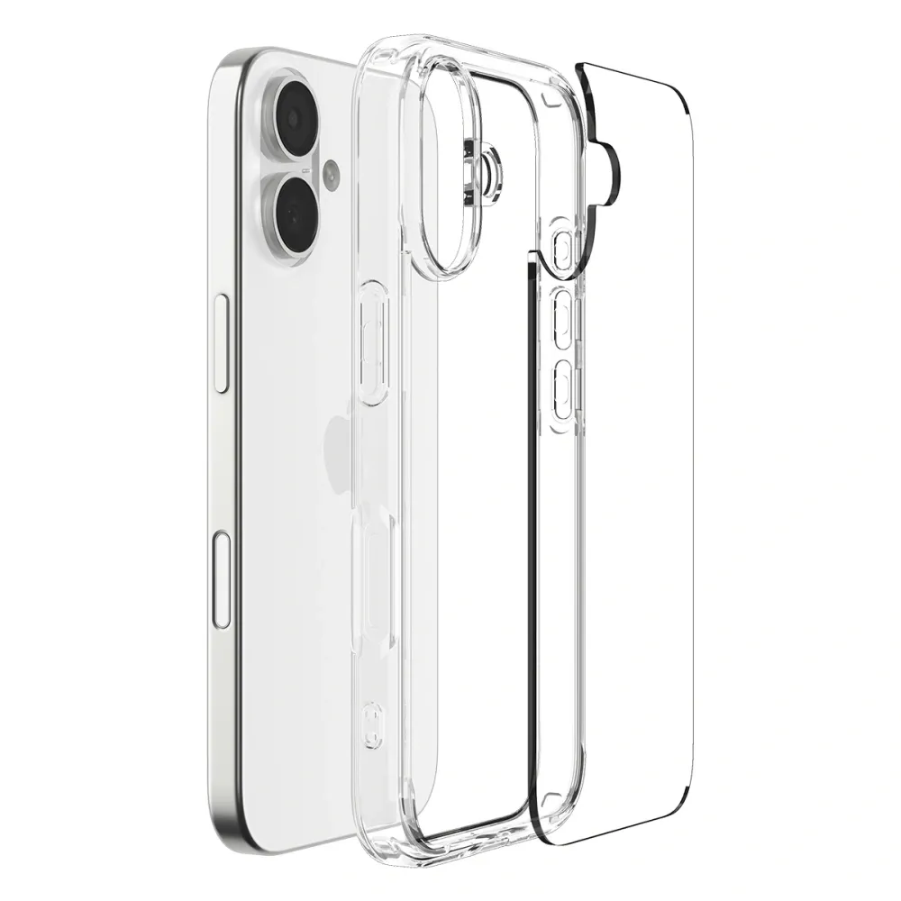 3a99dd3b0432baadc2bdcebe59991cff SPIGEN case ULTRA HYBRID for IPHONE 17 crystal clear