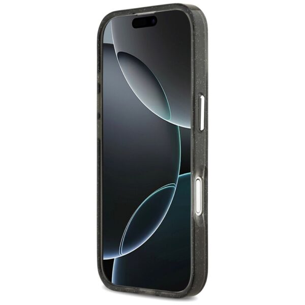 KARL LAGERFELD case for IPHONE 17 compatible with MagSafe KLHMP17SHMKBKCHOK (IML Glitter K&C Heads Logo) black